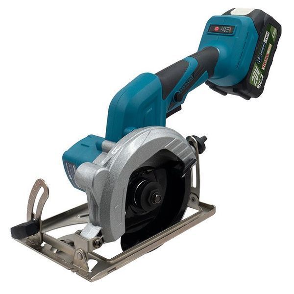 Аккумуляторная дисковая пила PROFI-TEC PCA1220BL POWERLine: с АКБ 20V 4.0 Ah+ЗУ; диск 125 мм 006451 фото