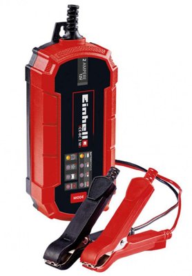 Автомобильное зарядное устройство для аккумулятора Einhell CE-BC 2 M : 12V, 3-60 Ah (1002215) 1002215 фото