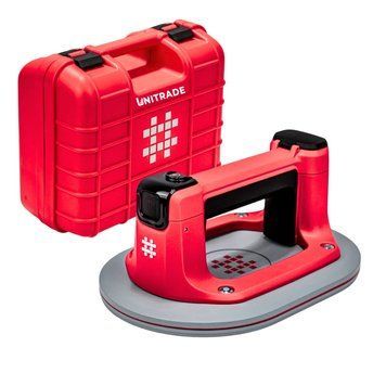 Присосок аккумуляторный SHIJING P618B Pro (3.7В/кейс/247*167мм/220кг/цифровой манометр/автоподкачка) P618BPRO фото