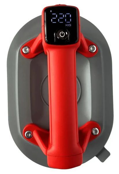 Присосок аккумуляторный SHIJING P618B Pro (3.7В/кейс/247*167мм/220кг/цифровой манометр/автоподкачка) P618BPRO фото