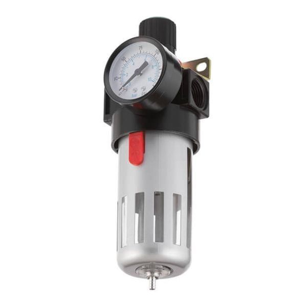 Фильтр очистки воздуха + редуктор в металле 1/2" INTERTOOL PT-1410 PT-1410 фото