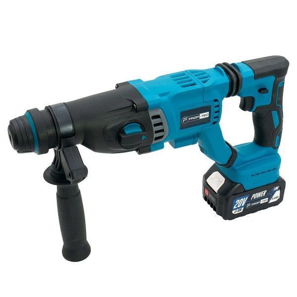Набор аккумуляторных PROFI-TEC Combo Set 3/5 (PBH201BL/DTW800BL/DGA20BL/2акум.20В 4Ач/зарядный/кейс) 005934 фото