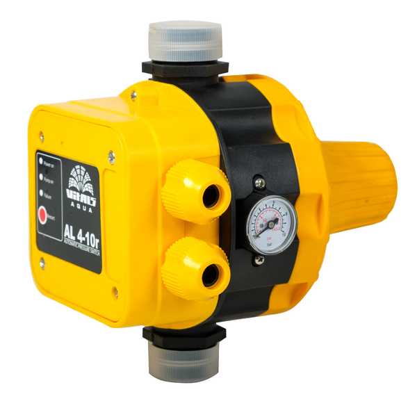 Потужний контролер тиску автоматичний Vitals aqua AL 4-10r : 2200 Вт, струм 10 А, вага 1.1 кг 123265 фото