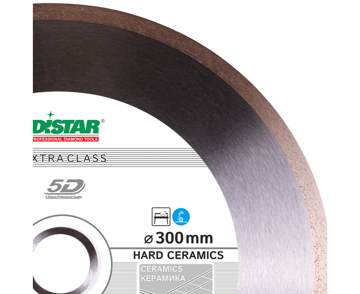 Диск алмазный отрезной Distar Hard ceramics 5D - 300 x 2.0 x 32 (11127048022) 11127048022 фото