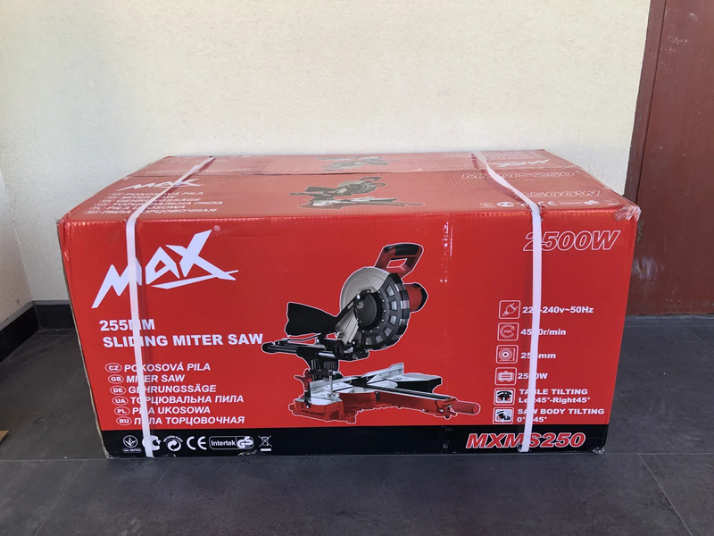 Торцювальна пила MAX MXMS250 2500Вт | 255мм диск | 340мм довжина різу 1933 фото