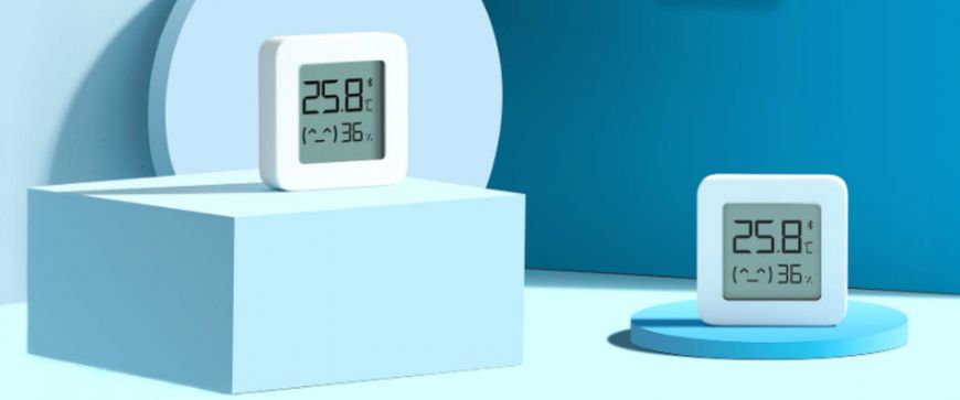Датчик температуры и влажности Xiaomi MiJia Temperature & Humidity Electronic Monitor 2 LYWSD03MMC 0211_FG фото