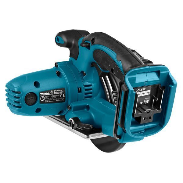 Пила дисковая аккумуляторная MAKITA DCS552Z (18В/каркас) DCS552Z фото