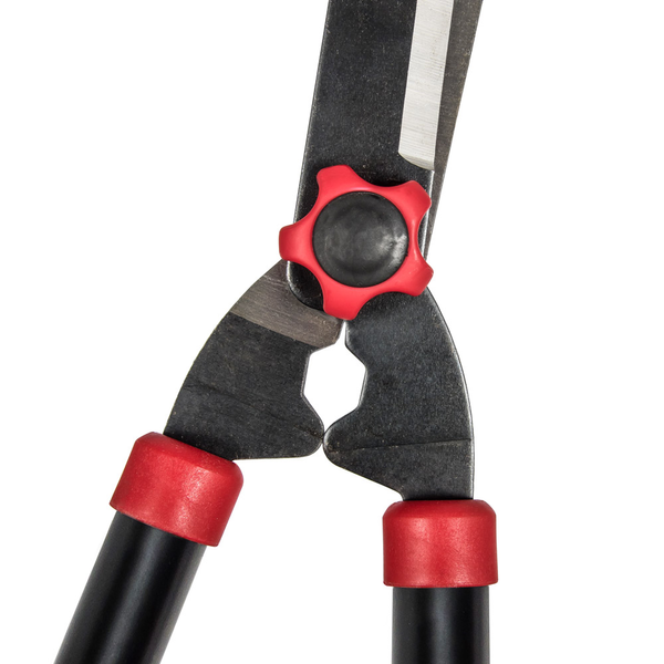 Качественные ножницы для живой изгороди Vitals HS-550-01: длина 550мм, режущая длина 285 мм, вес 0.920 кг HS-550-01 фото