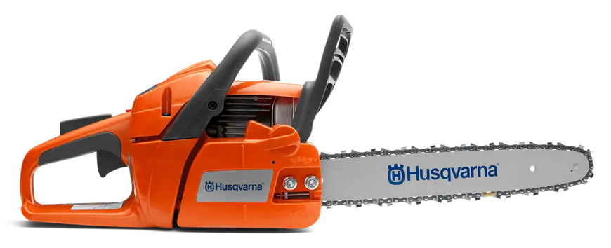 Мощная бензиновая цепная пила HUSQVARNA 120 II : двигатель 38,2 cm³, 1,4 кВт, шина 35 см, оригинал 967 86 19-03 фото