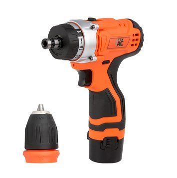 Аккумуляторная дрель-шуруповерт Tex.AC ТА-01-160 DFR (12V) : 22 Нм, кейс шуруповерт для дома ТА-01-160 DFR (12V) фото