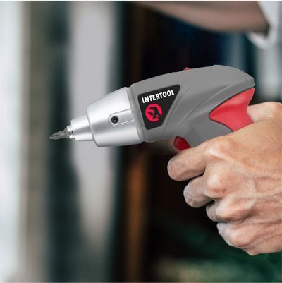 Купити Викрутка акумуляторна INTERTOOL DT-0301 (3.6В) в Україні у Tools Store