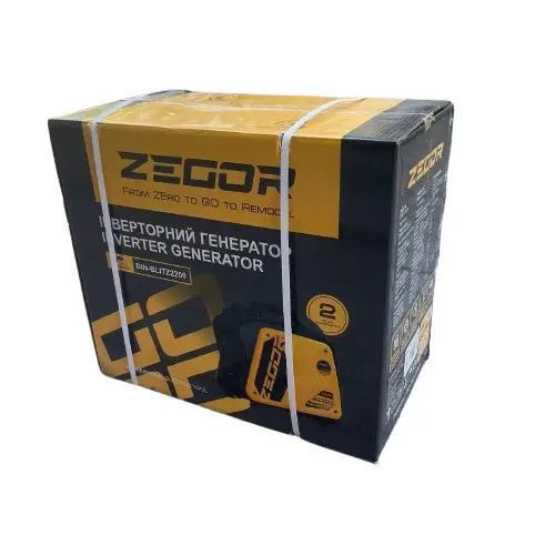 Купити Професійний бензиновий інверторний генератор Zegor DIN-BLITZ2200 : 2.0/2.2 кВт в Україні у Tools Store