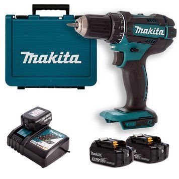 Купити Шурупокрут акумуляторний MAKITA DDF482RFE3 (3акум.18В 3Аг/зарядний/кейс) в Україні у Tools Store