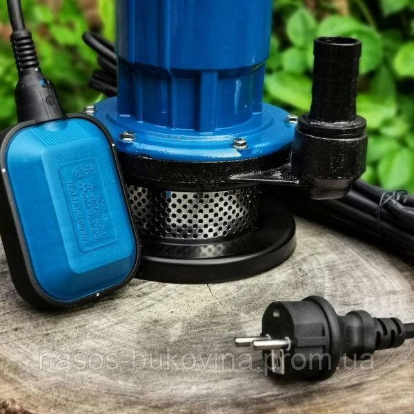 Купити Погружний дренажний насос для чистої води Wetron 0.37 кВт, 140 л/хв дренажний насос для ям і колодця 773191 в Україні у Tools Store