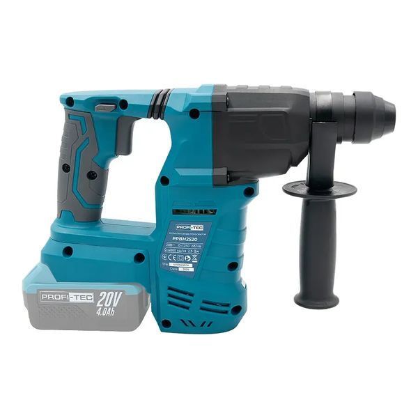 Купити Перфоратор акумуляторний PROFI-TEC PPBH2520 007650 (2акум.20В 4Аг/зарядний/кейс) в Україні у Tools Store