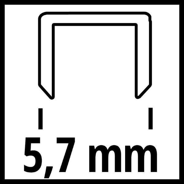 Купити Скоби до степлера Einhell 5,7 на 25 мм (3000 шт.) 4137860 в Україні у Tools Store
