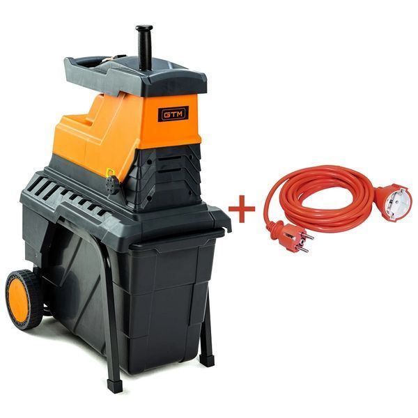 Купити Садовий подрібнювач GTM MS2800/45 KIT + подовжувач 10м в Україні у Tools Store