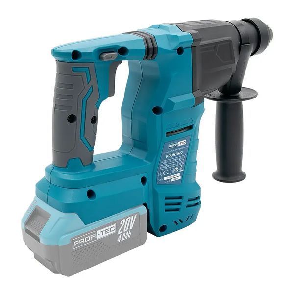 Купити Перфоратор акумуляторний PROFI-TEC PPBH2520 007650 (2акум.20В 4Аг/зарядний/кейс) в Україні у Tools Store