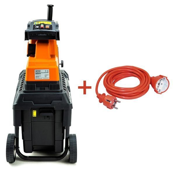 Купити Садовий подрібнювач GTM MS2800/45 KIT + подовжувач 10м в Україні у Tools Store