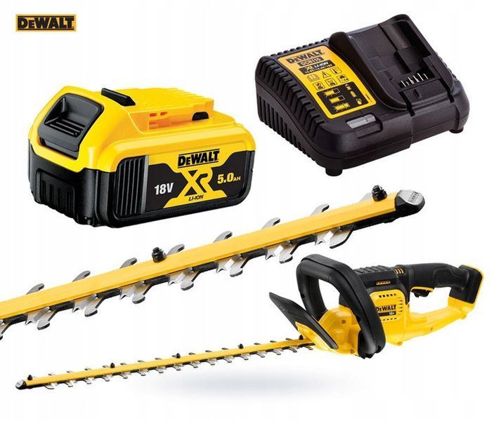 Кусторез аккумуляторный DeWALT DCMHT563P1 з АКБ + ЗУ DCMHT563P1 фото