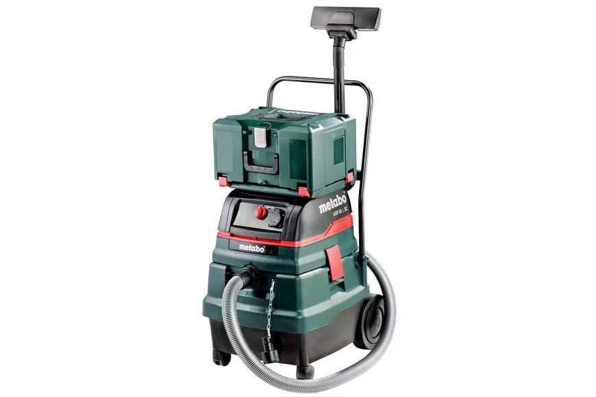Купити Професійний пилосос Metabo ASR 50 L SC : 1400 Вт, 50 л, 270 мБар, 4380 л/хв, вага 16 кг в Україні у Tools Store