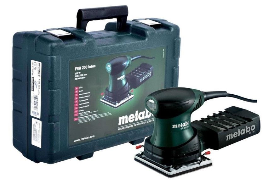 Вибрационная шлифмашина Metabo FSR 200 Intec (600066500) 1055 фото