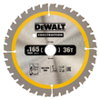 Купити Диск пильний CONSTRUCTION DeWALT DT1950 : 165 х 20, 36Т, 7000 об/хв, ширина розпилу 1.86 мм, товщина полотна 1 мм в Україні у Tools Store
