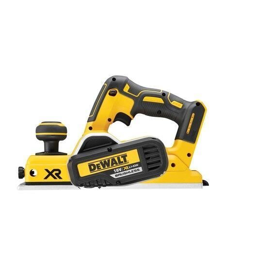 Рубанок аккумуляторный бесщёточный DeWALT DCP580N :15000 об/мин, глубина 2 мм, фальца до 9 мм DCP580N фото