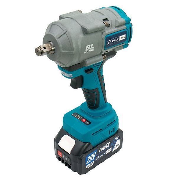 Купити Гайкокрут акумуляторний PROFI-TEC PTW1003BL (2акум.20В 4Аг/зарядний/кейс) в Україні у Tools Store
