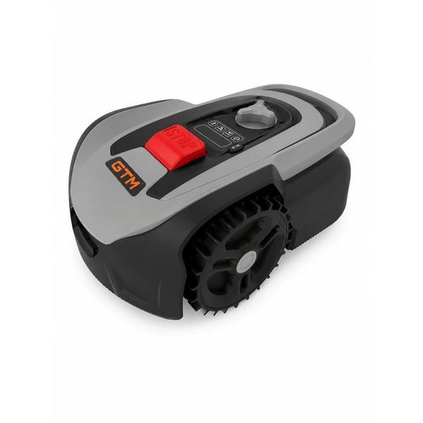 Газонокосилка-робот GTM RLM500/16W 20В, до 500 м&sup2;, ширина 16 см, с зарядной станцией 84172 фото