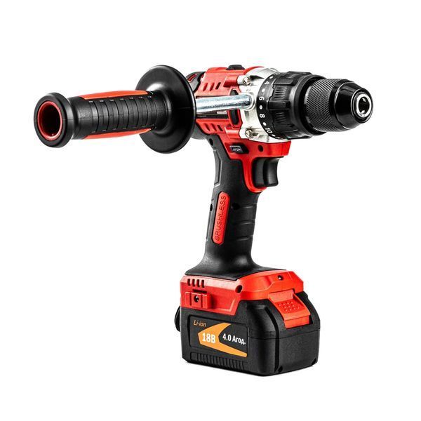 Купити Акумуляторний ударний шурупокрут GTM DSI18/80BL (акум 4а 2шт і зарядка) в Україні у Tools Store