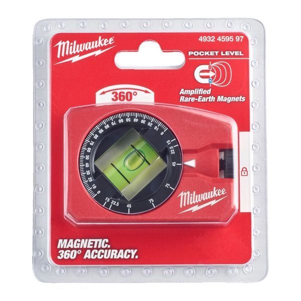 Купити Рівень будівельний 7.8см MILWAUKEE 4932459597 (кишеньковий/магнітний/поворотна капсула) в Україні у Tools Store
