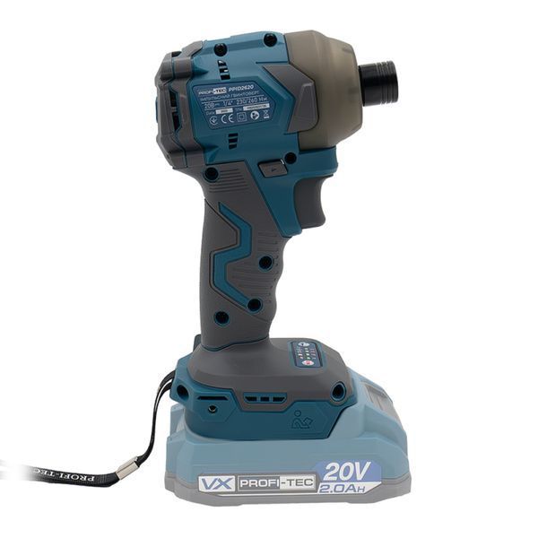 Купити Шурупокрут акумуляторний імпульсний PROFI-TEC PPID2620 007132 (2акум.20В 2Аг PT2020VX/зарядний/кейс/260Нм) в Україні у Tools Store