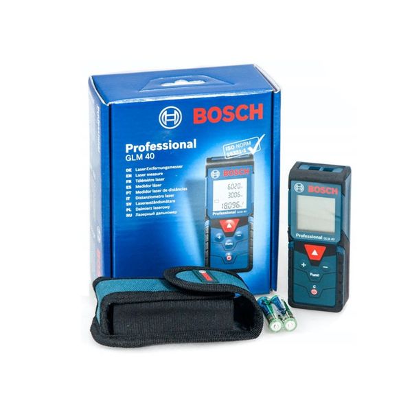 Лазерний далекомір Bosch GLM40 Professional (0601072900) 1300 фото