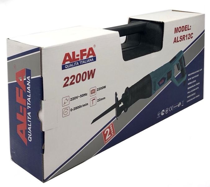 Шабельна пила (електроножовка) 2200Вт AL-FA ALSR12C Польща ALSR12C фото
