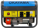 Потужний бензиновий генератор (електрогенератор) OKAYAMA PT-3800 : 3.2/3.5 кВт, 1 фаза, 4-тактний, мідна обмотка PT-3800 фото 2