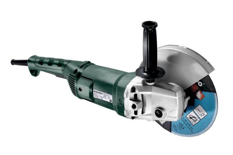 Угловая шлифовальная машина 230мм Metabo WE 2200-230, 2200 Вт, 6600 об/мин, диск 230 мм, плавный пуск 606437000 фото