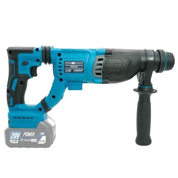 Купити Перфоратор акумуляторний PROFI-TEC PBH201BL (2акум.20В 4Аг/зарядний/картон) в Україні у Tools Store
