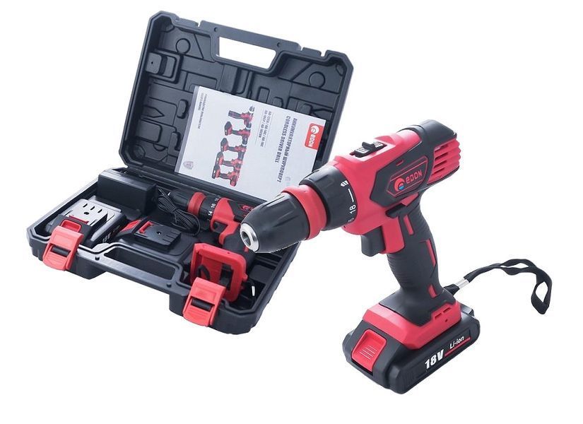 Купити Шурупокрут акумуляторний EDON AD-18CUN (з'ємний патрон) в Україні у Tools Store