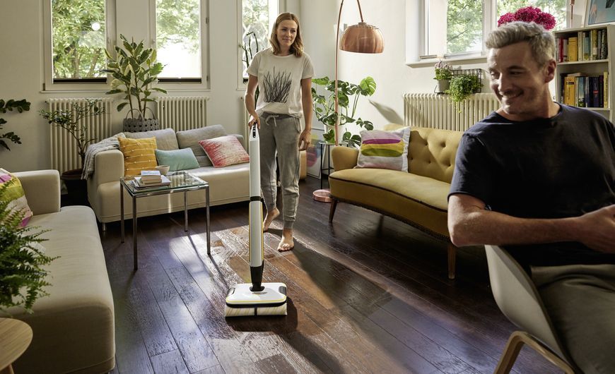 Купити Очищувач підлоги акумуляторний KARCHER FC 7 Cordless (швабра) в Україні у Tools Store