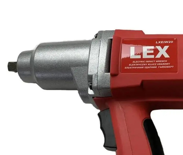 Купити Потужний гайковерт ударний електричний LEX LXEIW20 : 1/2", 2000 Вт, 700Нм, Польща в Україні у Tools Store
