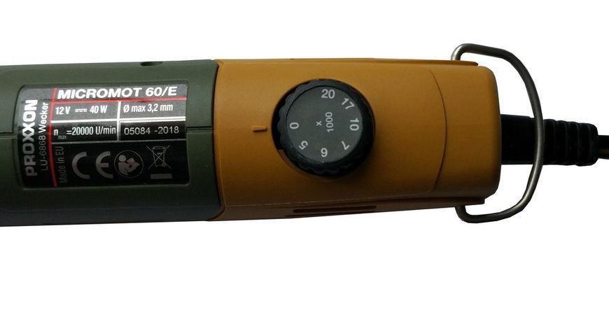 Купити Високоточна бормашина (гравер) Proxxon Micromot 60/E (28515), Кейс, 34додаткових насадки, Німеччина в Україні у Tools Store