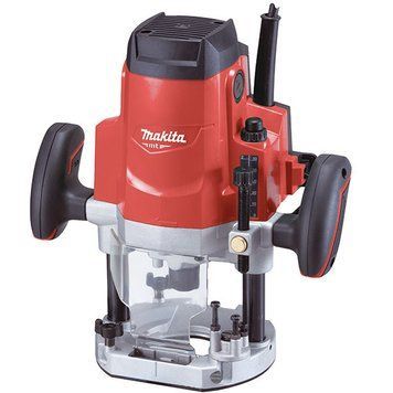 Купити Електричний ручний столярний фрезер по дереву Makita M3600 : 1650 Вт, 12 цанга, 22000 об/хв електрофрезер в Україні у Tools Store