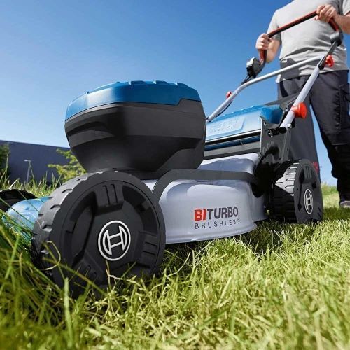 Газонокосилка аккумуляторная BOSCH GRA 18V2-46 (18В+18В/каркас) 06008C8000 фото