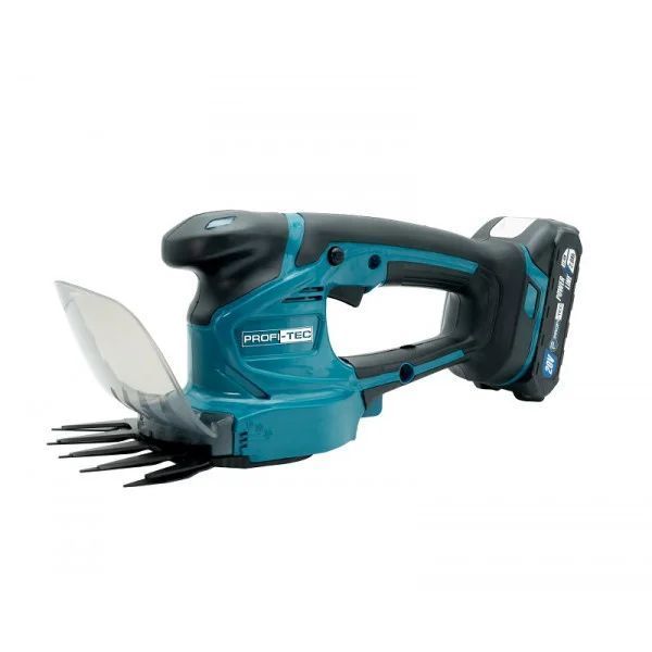 Ножницы для травы аккумуляторные PROFI-TEC PHT1110 (2акум.20В 2Ач/зарядный/сумка/с кусторезом) 006567 фото