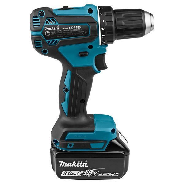 Шуруповерт аккумуляторный MAKITA DDF485SFJ (2акум.18В 3Ач/зарядный/кейс) DDF485SFJ фото