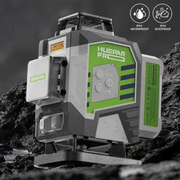 Купити Рівень лазерний HUEPAR ZK04CG 492010 (4D/зелений) в Україні у Tools Store