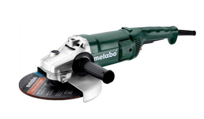 Угловая шлифовальная машина (болгарка) 230мм Metabo W 2200-230 New, 2200 Вт, 6600 об/мин, диск 230 мм 606435010 фото