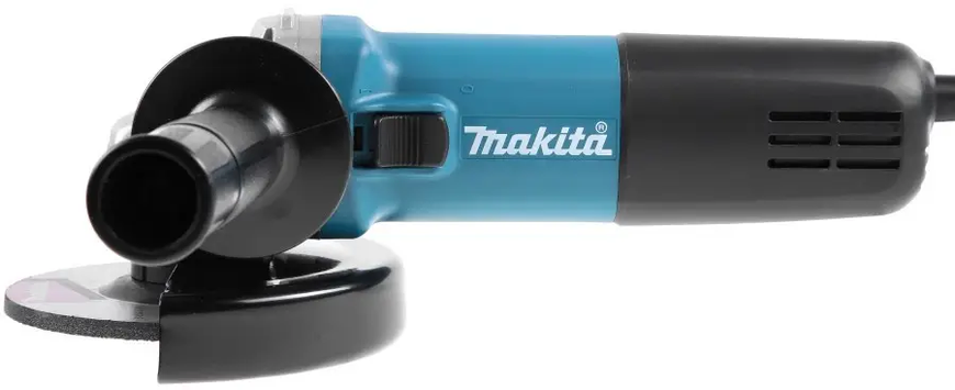 Профессиональная угловая шлифмашина Makita 9558 HNG : 840 Вт, Ø диска 125х22,23 мм, 11000 об/мин, вес 2.1 кг 9558HNG фото