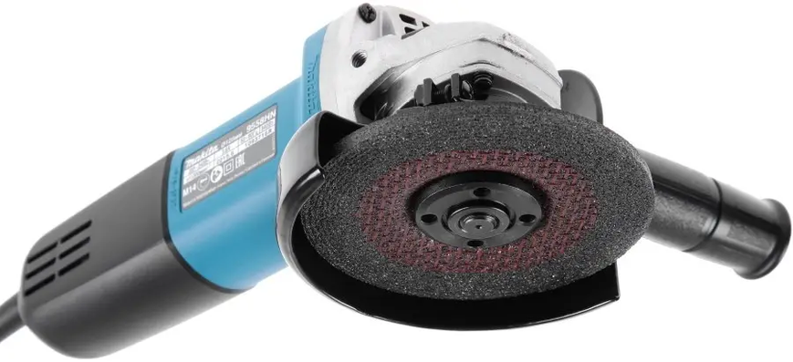 Купити Професійна кутова шліфувальна машина Makita 9558 HNG : 840 Вт, &Oslash; диска 125х22,23 мм, 11000 об/хв, вага 2.1 кг в Україні у Tools Store
